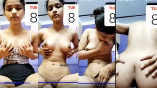 Cute Slim Young Kolkata Gf Stripping Viral SEX Video