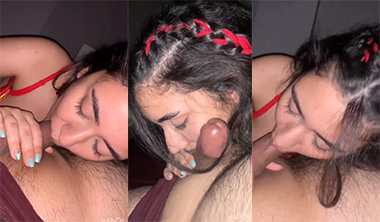 Desi Horny Girl Sucking Bf Big Dick & Fucking Pussy