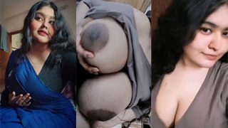 Hot Bengali Babe Pressing Boobs Fingering Pussy Fucking Hard