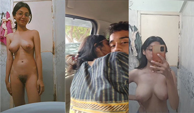 Paki Girl Boobs Pressed By Boyfriend Inside Car Fucking
